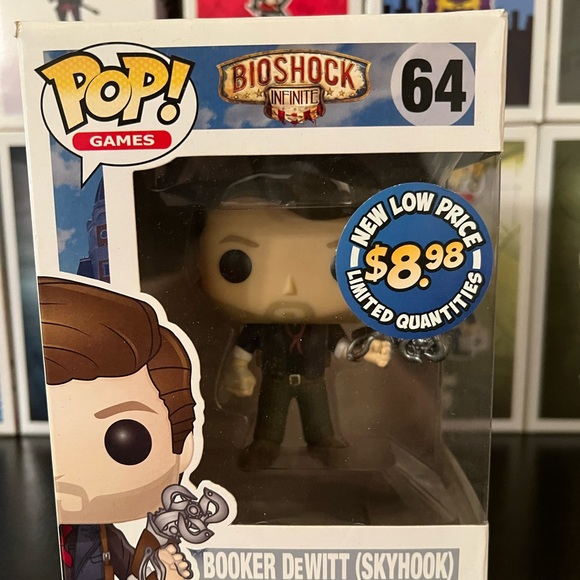 Booker Dewitt (Skyhook) Bioshock Infinite Funko Pop #64